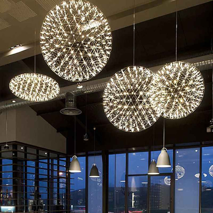 Lustre Arisha en Métal – Lustre Élégant