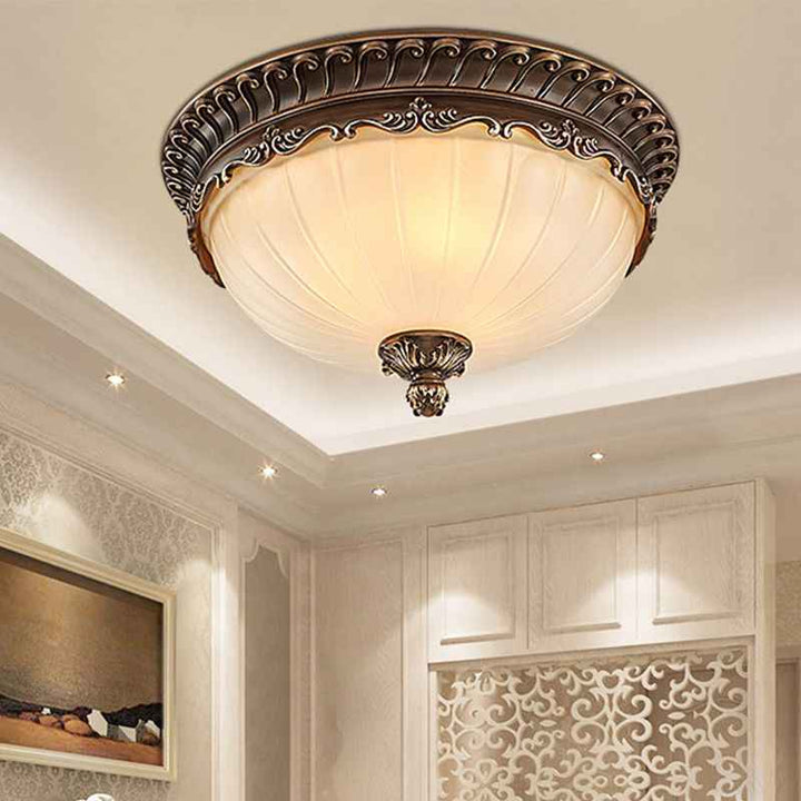Plafonnier Arisha Verre LED V6