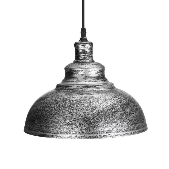 Arisha Rétro Industrielle LED Suspension Noir Blanc Gris Métal Salle à manger - Neutralighting