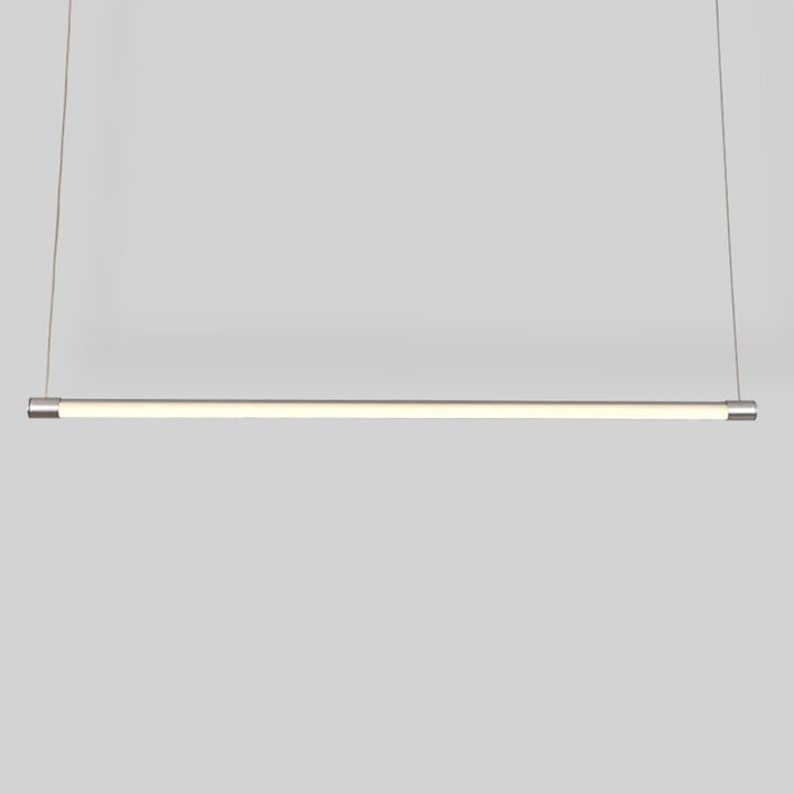 Ray Linéaire LED Suspension Noire Argent Métal Chambre à coucher - Neutralighting