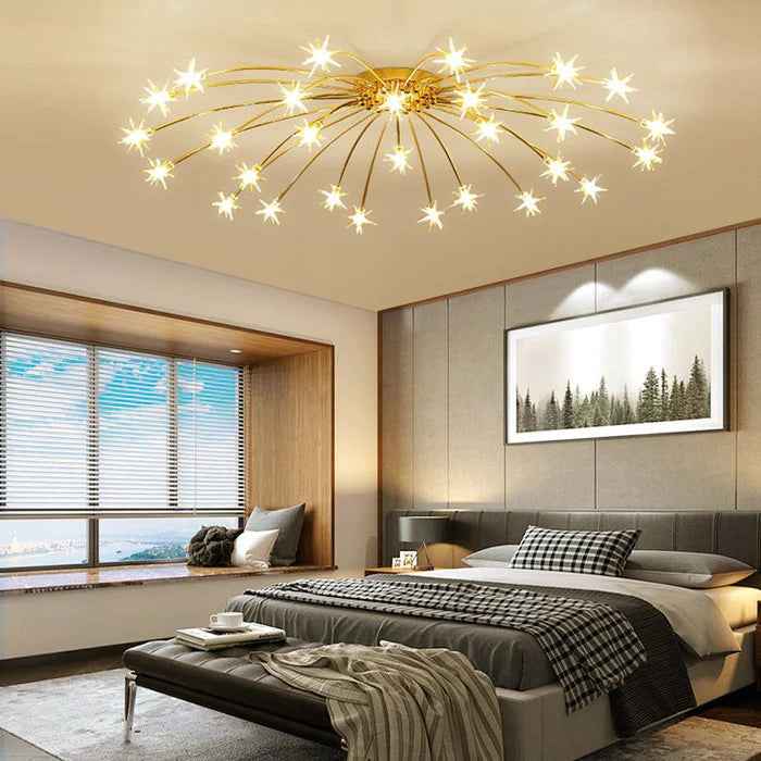 Plafonnier Arisha Verre Blanc LED 18W