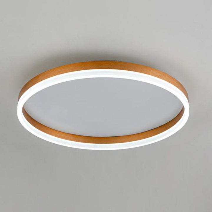 Arisha Plafonnier Anneau Simple Moderne Métal Noir/Blanc/Doré Salon/Salle à Manger - Neutralighting