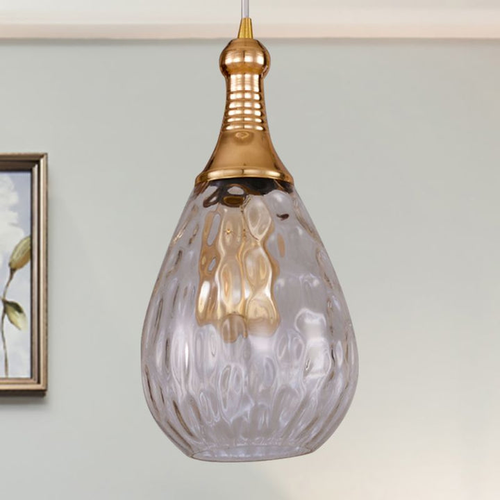 Arisha Vintage LED Suspension Métal Verre Chambre à coucher Salon - Neutralighting