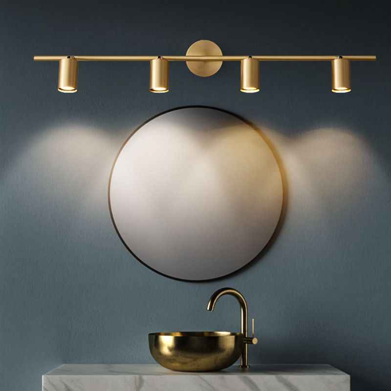 Griv Applique Murale Moderne à Spot Rotatif Cylindrique en Laiton - Neutralighting