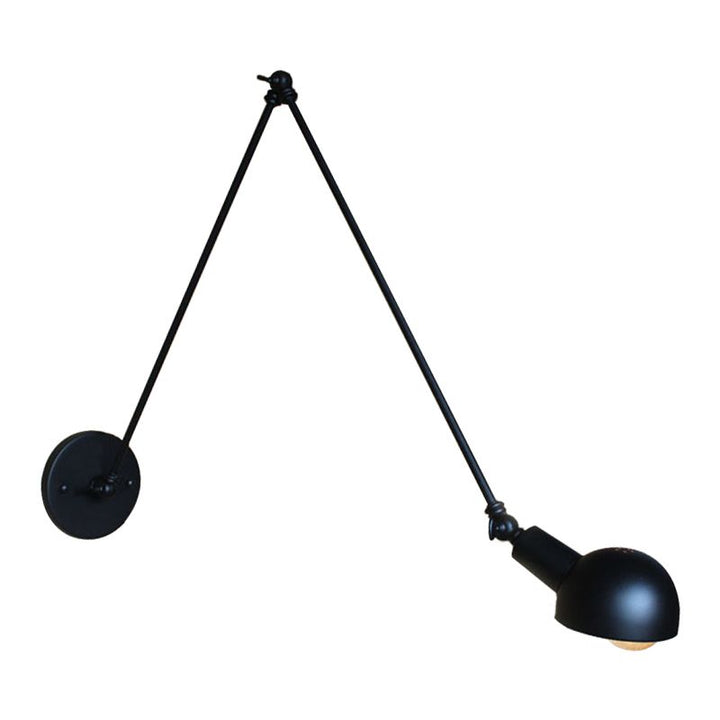 Epoch Applique Murale Réglable Industrielle, Métal, Noir, Bureau - Neutralighting