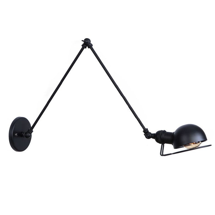 Epoch Applique Murale Orientable Nordique, Métal, Noir/Doré - Neutralighting