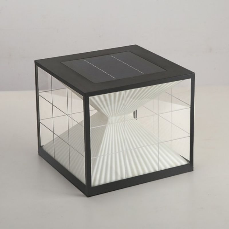 Ray Lampe de Poteau Solaire, Pyramidale, L 20/30/40CM - Neutralighting