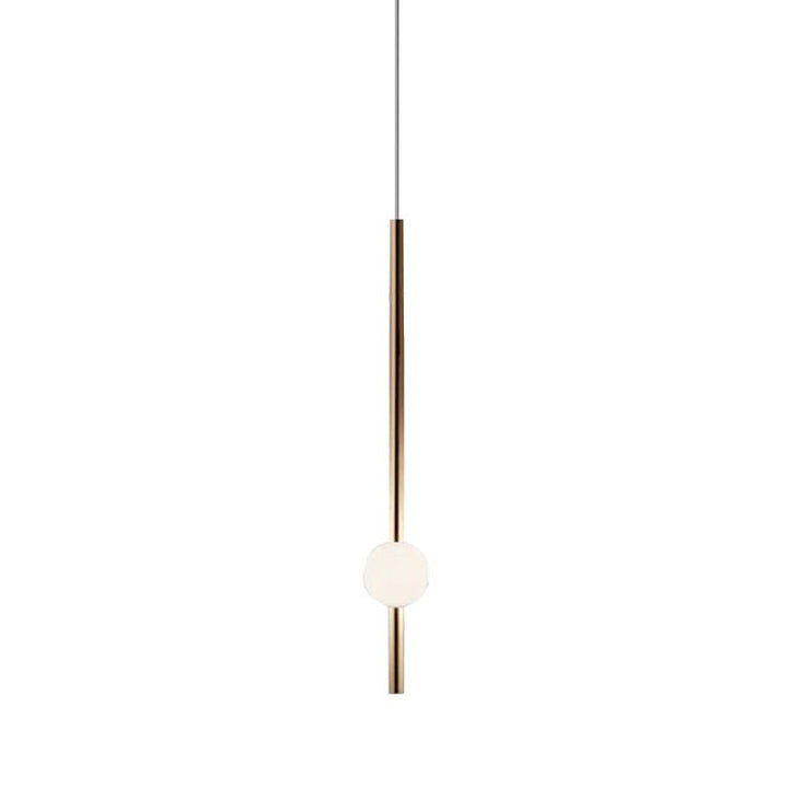 Ray Moderne LED Suspension Or Blanc Métal Verre Salon Salle à manger - Neutralighting