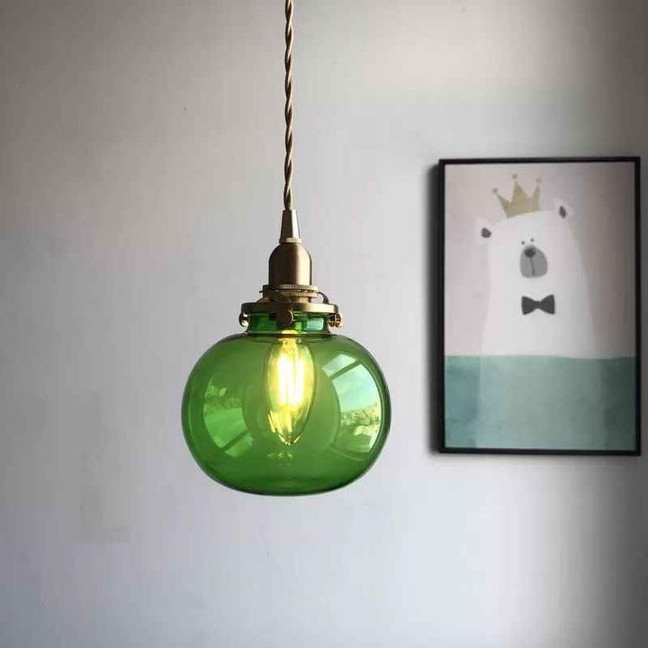 Valentina Vintage LED Suspension Verre Salle à manger Chambre à coucher - Neutralighting