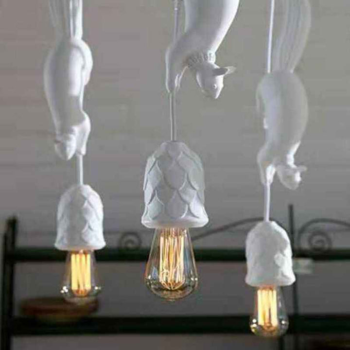 Valentina Moderne LED Suspension Noir/Blanc Métal Salle à manger - Neutralighting