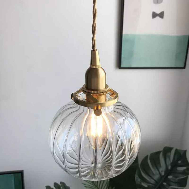 Valentina Vintage LED Suspension Verre Salle à manger Chambre à coucher - Neutralighting