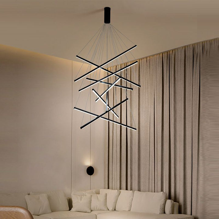 Lomir Luminaires Suspensions Linéaire Simple LED Moderne Métal Ferreux Salon - Neutralighting