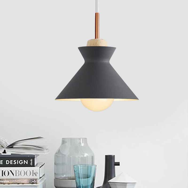 Valentina Moderne Luminaires Suspensions Dôme Simple Métal Jaune/Gris/Vert Cuisine/Salon/Salle à Manger - Neutralighting