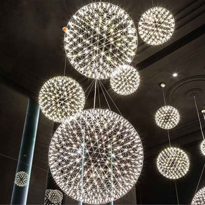 Lustre Arisha en Métal – Lustre Élégant