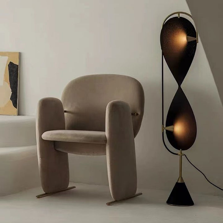 Mira Lampadaire Géométrique Moderne Métal Salon - Neutralighting