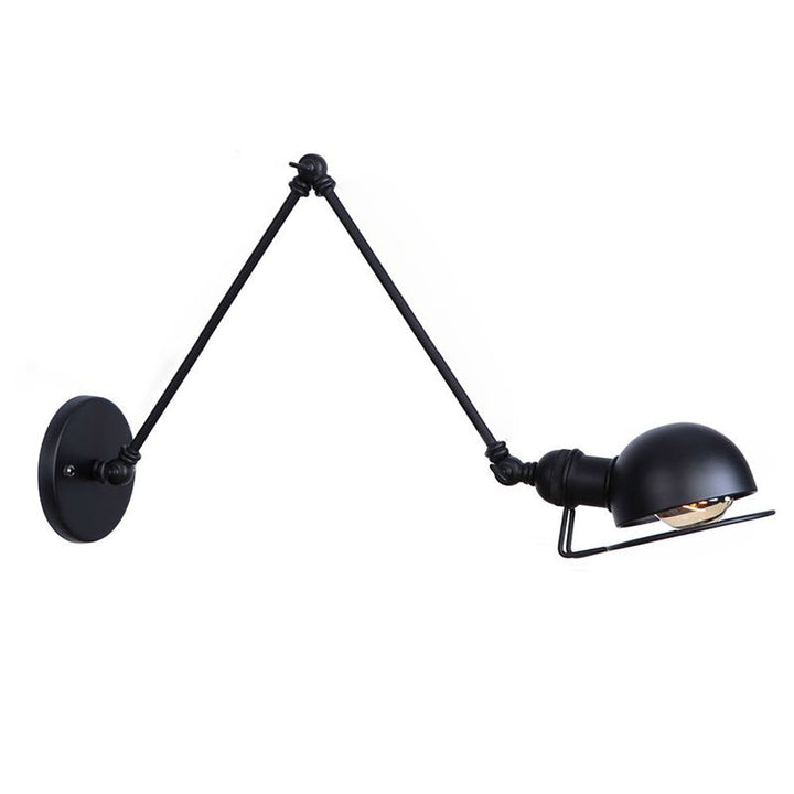 Epoch Applique Murale Orientable Nordique, Métal, Noir/Doré - Neutralighting