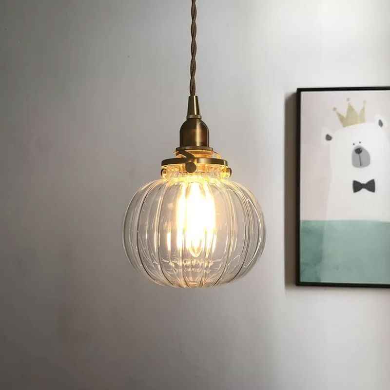Valentina Vintage LED Suspension Verre Salle à manger Chambre à coucher - Neutralighting