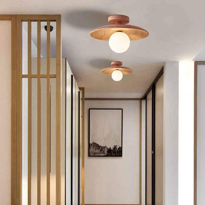 Plafonnier Oaki Verre LED