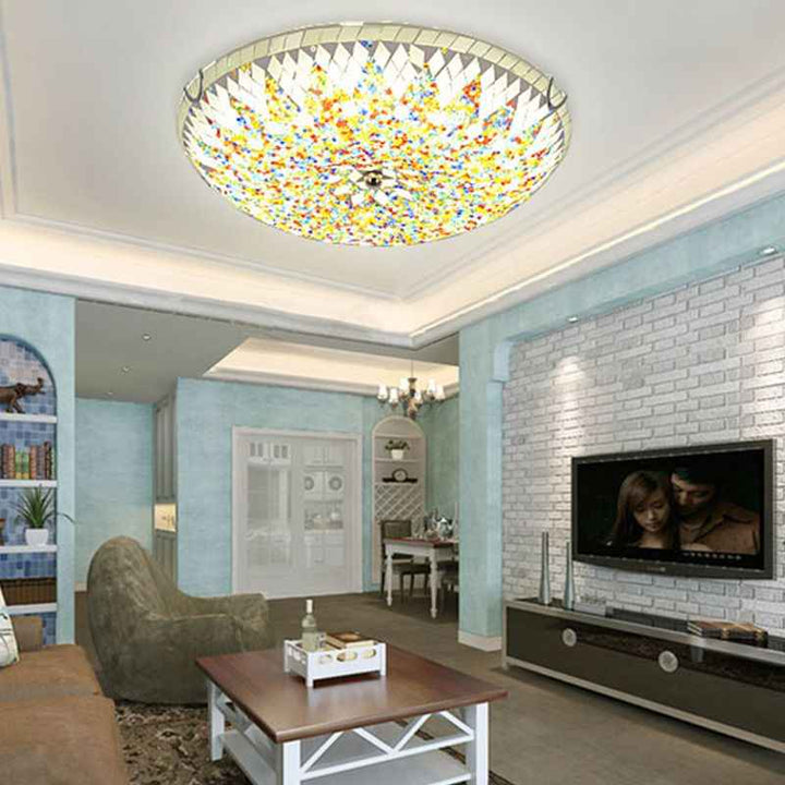 Plafonnier Tiffany Verre LED V2