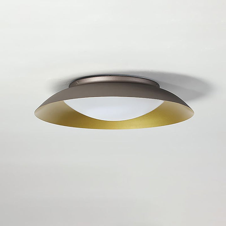 Arisha Moderne Plafonnier Bol Moderne Métal Laiton Salon - Neutralighting