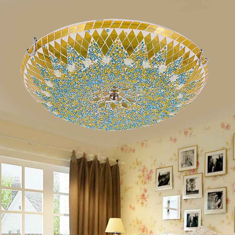 Plafonnier Tiffany Verre LED V2