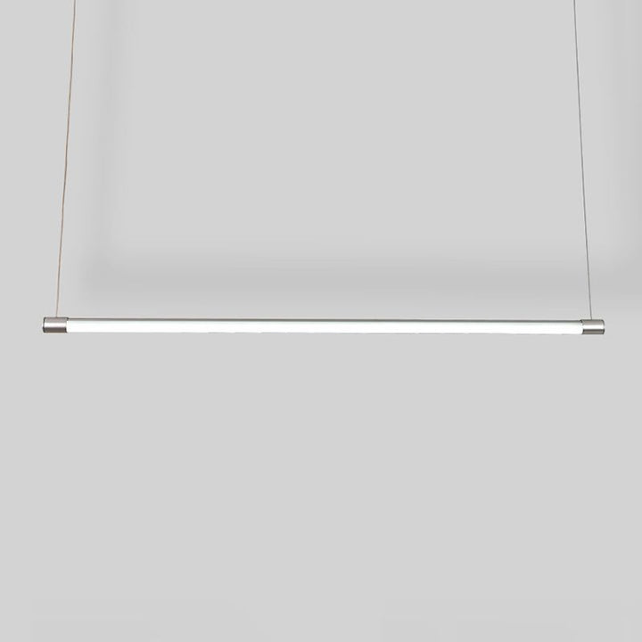 Ray Linéaire LED Suspension Noire Argent Métal Chambre à coucher - Neutralighting