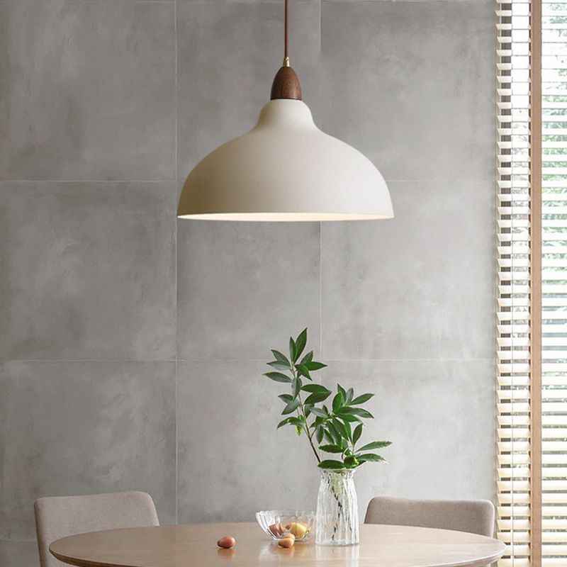 Valentina Suspension Bol Moderne, Métal, Noir/Blanc, Salon - Neutralighting