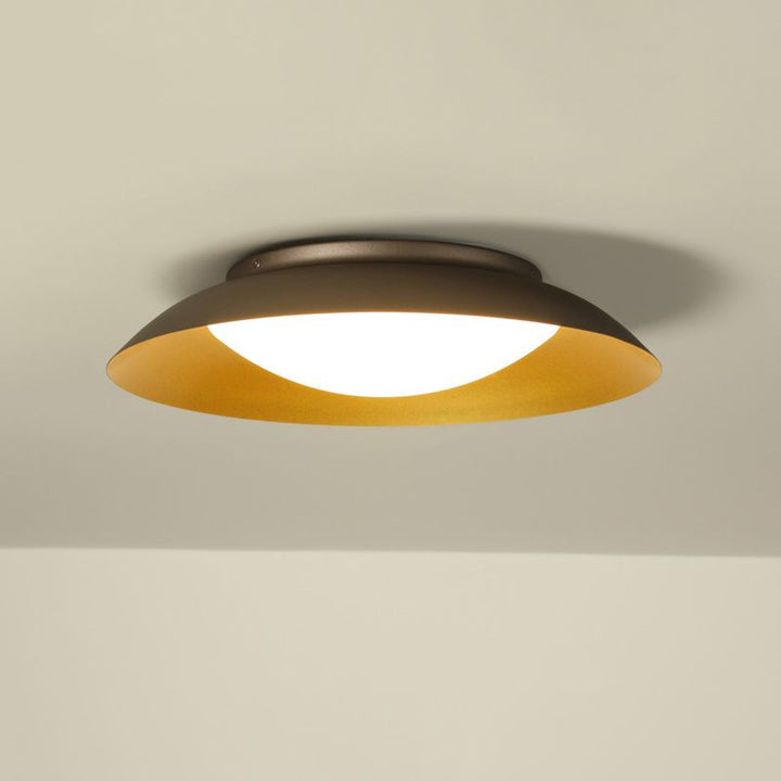 Arisha Moderne Plafonnier Bol Moderne Métal Laiton Salon - Neutralighting