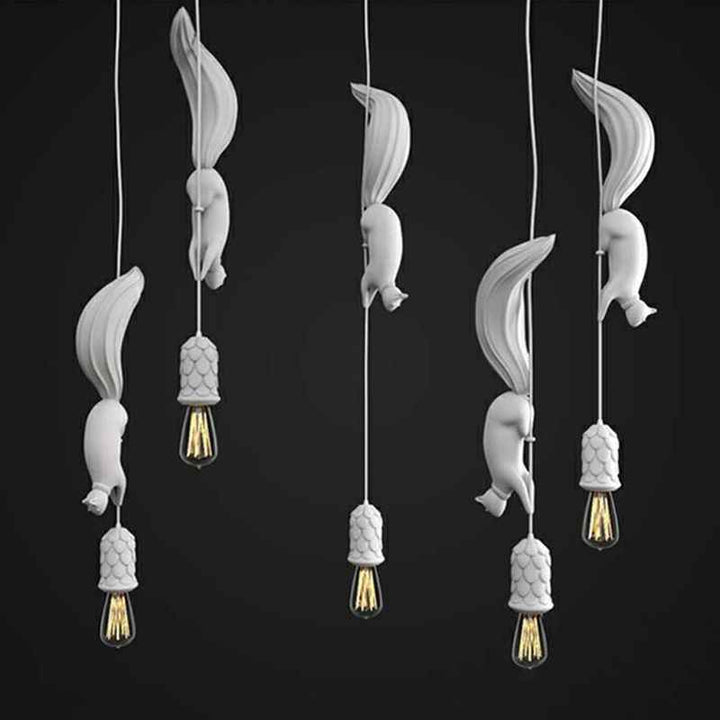 Valentina Moderne LED Suspension Noir/Blanc Métal Salle à manger - Neutralighting