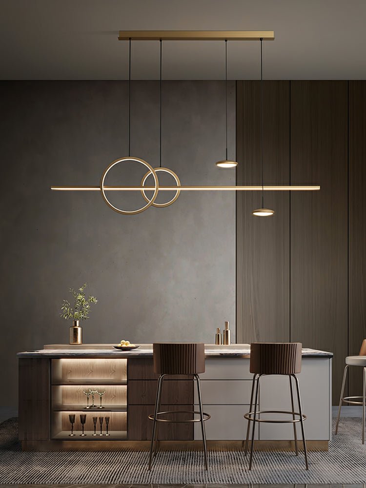 Aurora Suspension Géométrique Anneau Minimaliste - Neutralighting