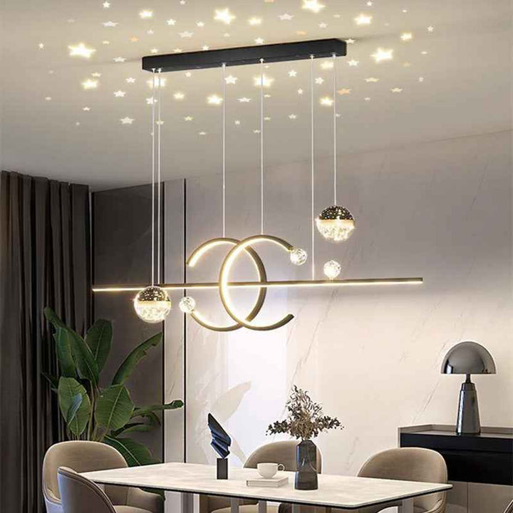 Suspension Arisha Acrylique LED V36