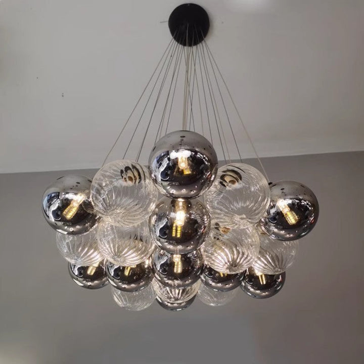 Valentina Moderne Suspension Métal Verre Salon Salle à Manger - Neutralighting