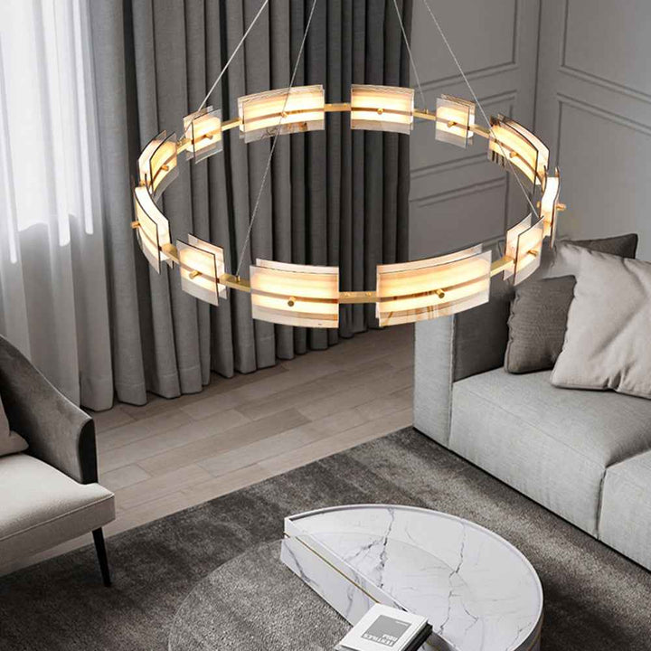Suspension Arisha Verre LED V18