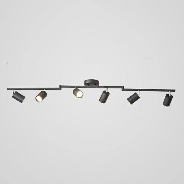 Aim Moderne LED Plafonnier Noir/Blanc/Or Métal Chambre à coucher - Neutralighting