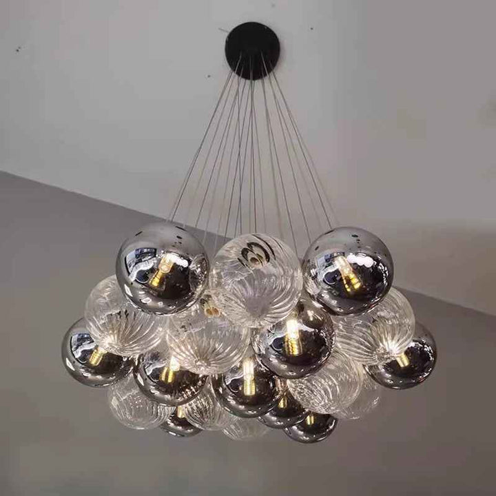 Valentina Moderne Suspension Métal Verre Salon Salle à Manger - Neutralighting