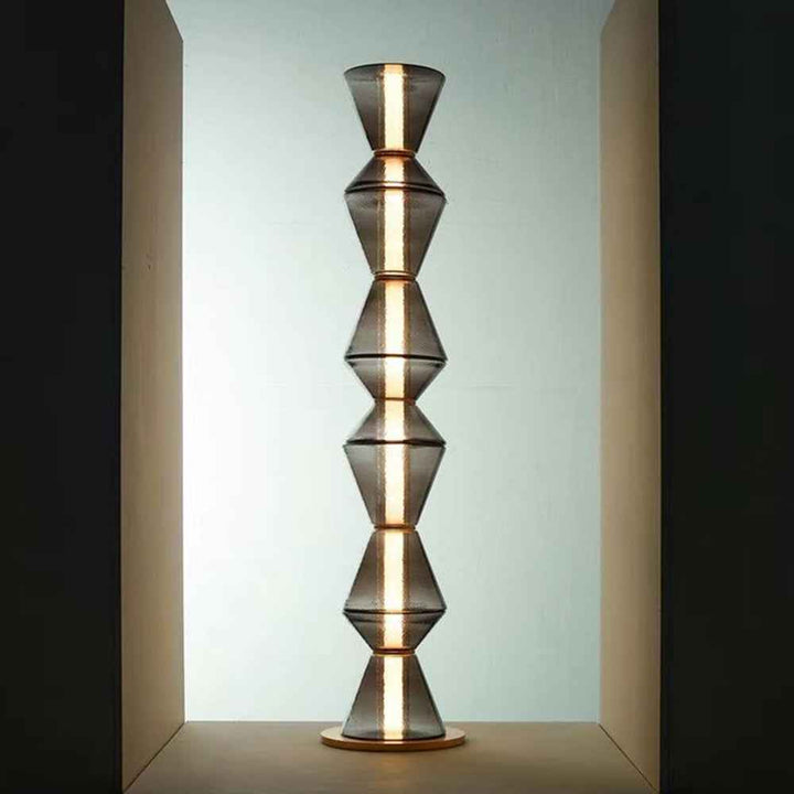 Suspension Arisha en Verre – Élégance Suspension