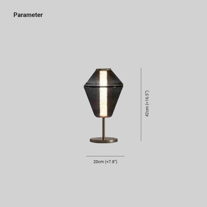 Arisha Suspension/Lampadaire Irrégulier Moderne, Verre/Metal, Noir, Chambre - Neutralighting