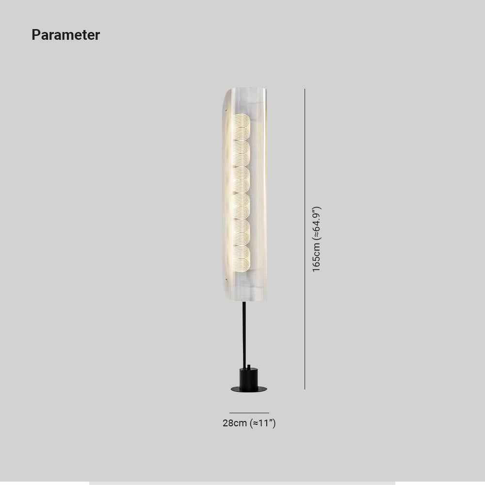 Lampadaire Mira en Métal – Lumière Élégante