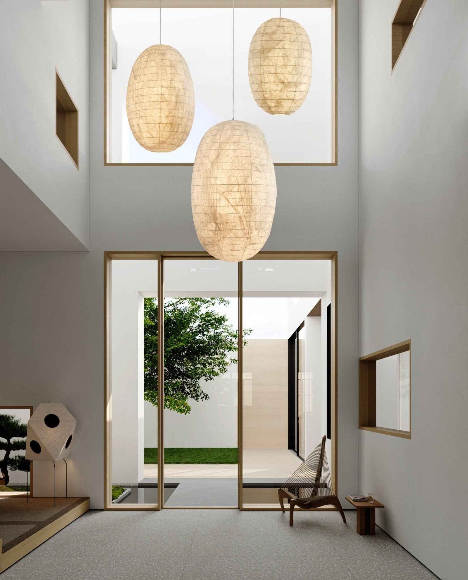 Oldoryra Lampe Pendante en Soie Rétro - Neutralighting
