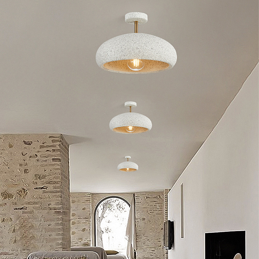 Avi Plafonnier Nordique Résine Chambre à Coucher Salle à Manger - Neutralighting