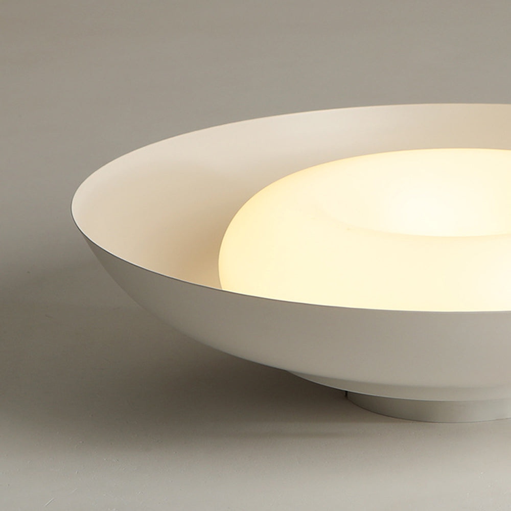 Arisha Plafonnier Chapeau Noridique, Métal/Acrylique, Blanc, Salon - Neutralighting