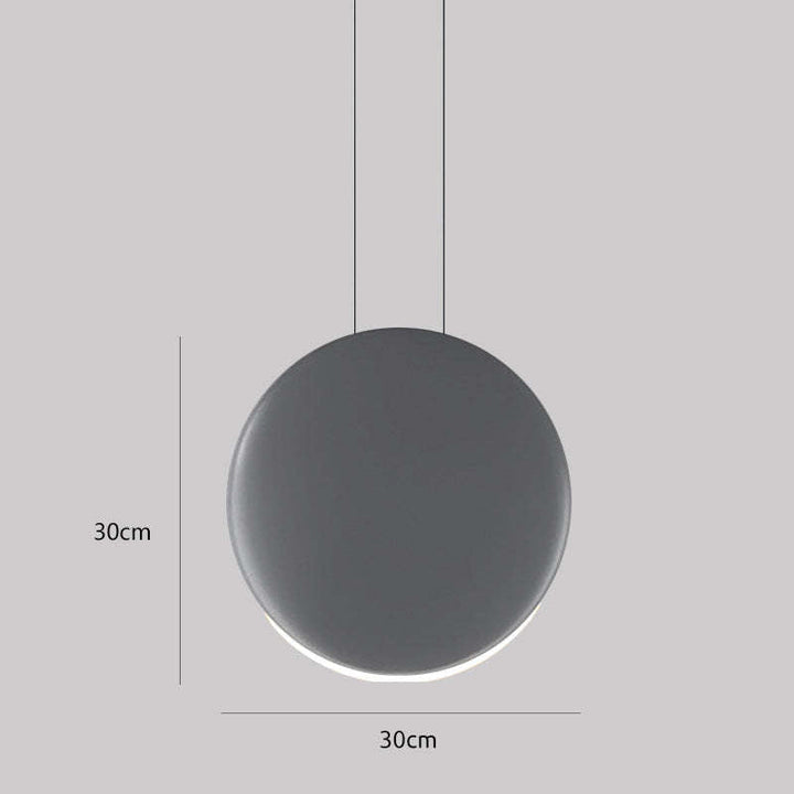 Valentina Suspension Ronde Simple, Métal/Résine, Noir/Vert/Brun/Gris/Blanc, Chambre à Coucher/Bureau - Neutralighting