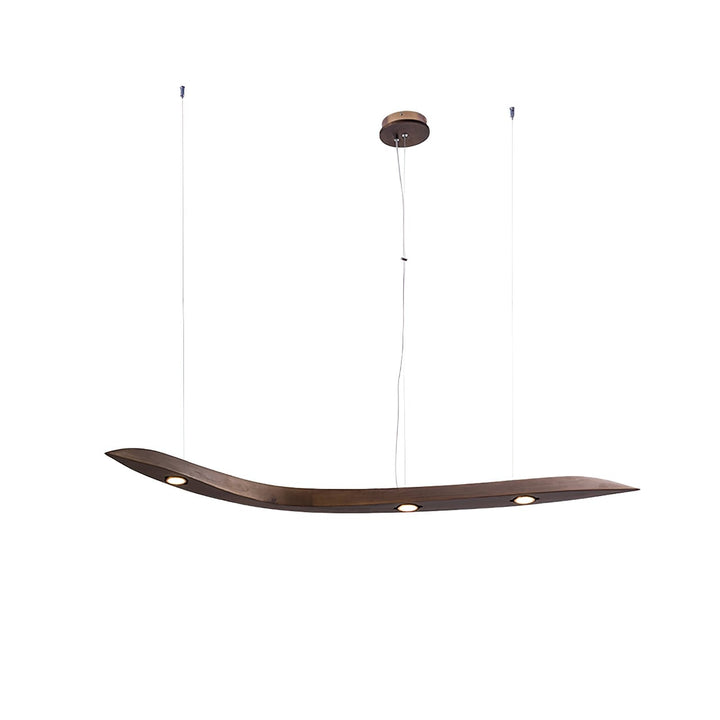 Flow Suspension Minimaliste en Bois - Neutralighting