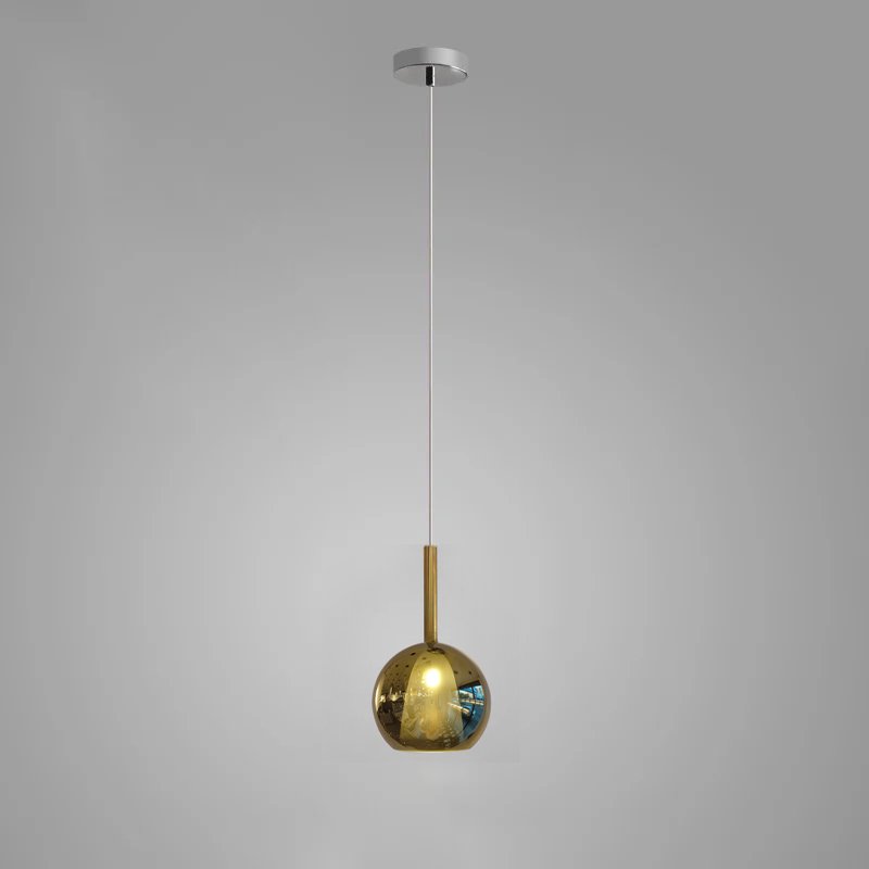 Lustra Suspension en Verre Fumé Rond - Neutralighting