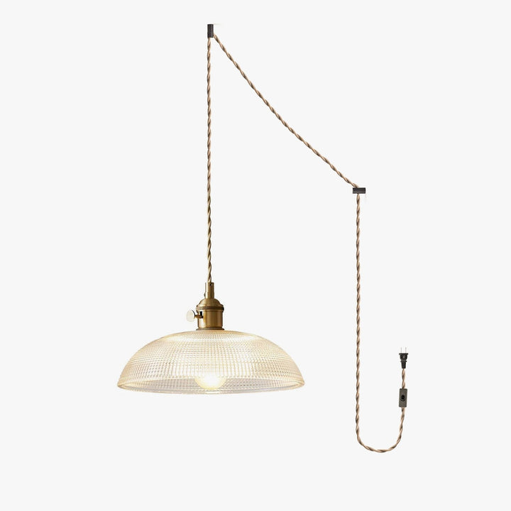 Calyra Lampe Pendante en Laiton et Verre - Neutralighting