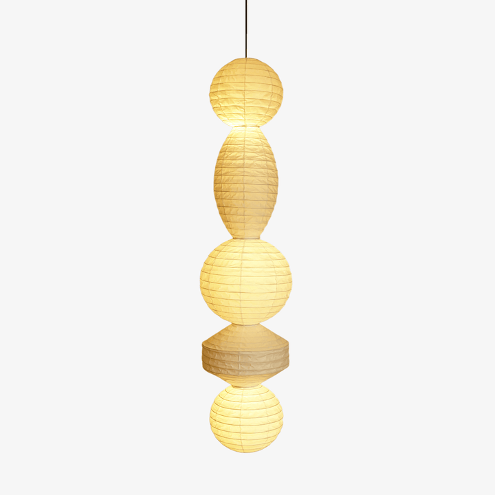 Solara Lampe Pendante en Papier Minimaliste - Neutralighting