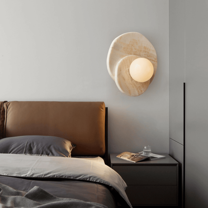 Alorarae Applique Murale en Albâtre Organique - Neutralighting