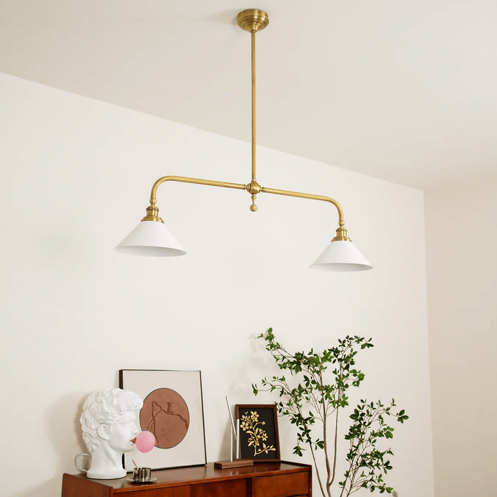 Duet Suspension Classique en Céramique - Neutralighting
