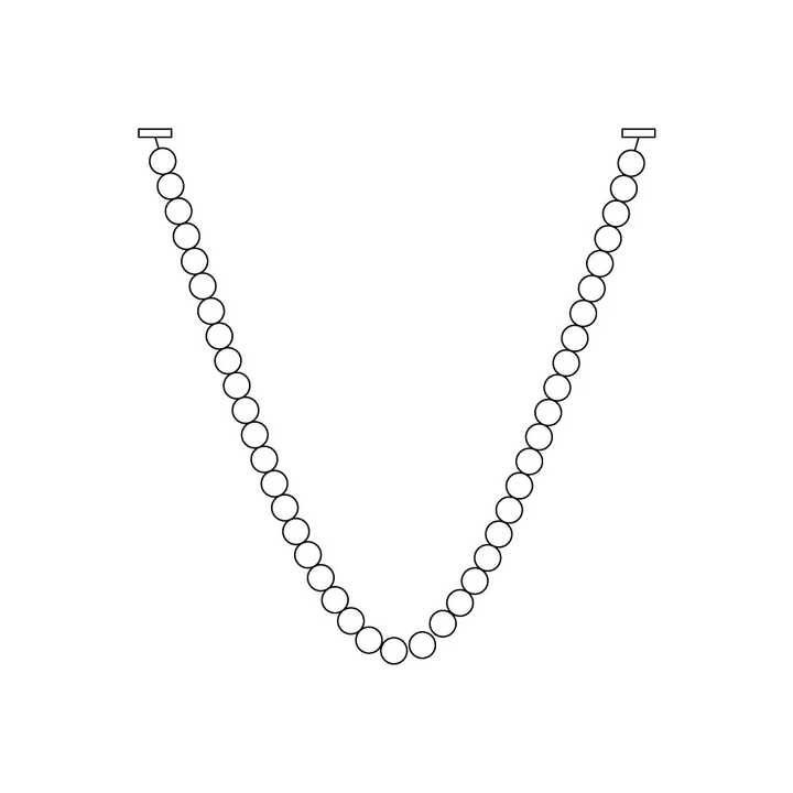 Vicariel Chandelier Perles Collier Boules en Verre - Neutralighting