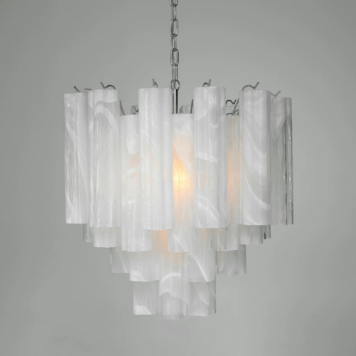 Aurora Lustre en Verre Givré Minimaliste - Neutralighting